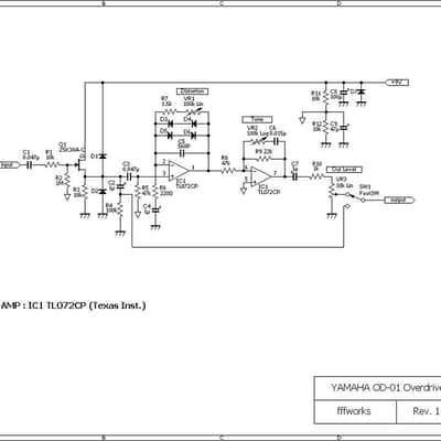 Yamaha OD-01 Overdrive Vintage image 6