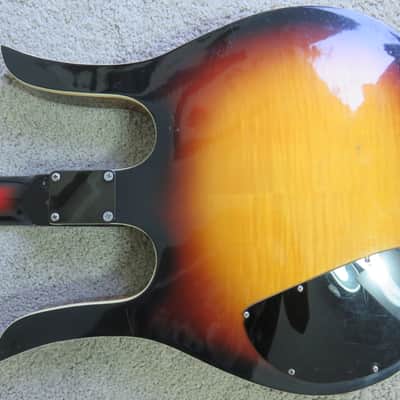 Vintage 1960s Silvertone Danelectro Coral Guitar Long Horn Sunburst Electric Holy Weirdsville image 9
