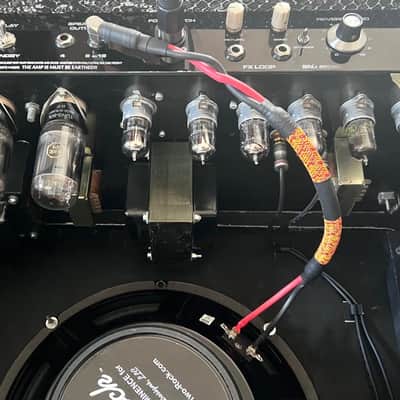 SL Amplification New Drive Reverb 50 Watts Combo 1x12” Custom Order (Tube Buffered fx loop) - Snake Skin Custom Tolex image 25