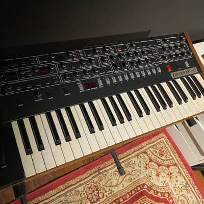 Dave Smith Instruments Prophet 6 49-Key 6-Voice Polyphonic Synthesizer 2015 - 2018 - Black with Wood Sides image 1