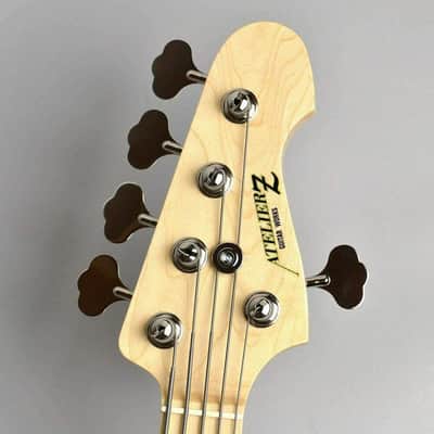 New ATELIER Z JS-5 CUSTOM TP-BLU BST/M 5th Electric Bass Guitar image 7