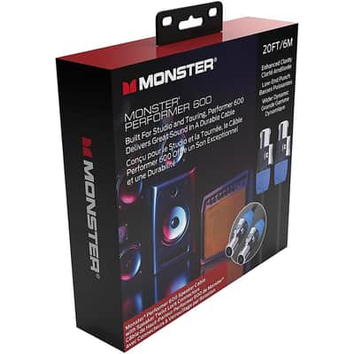 Monster Cable Prolink Performer 600 Speaker Cable with Speak-On Connectors Regular 20 ft. Black image 4