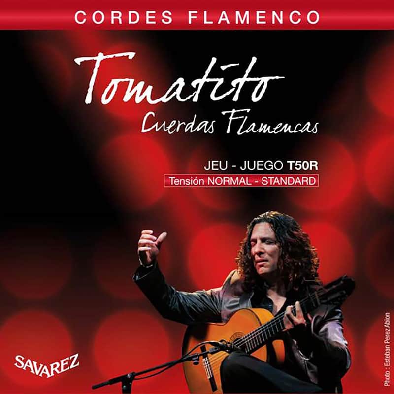 Tomatito Signature Flamenco Guitar String Set Normal Tension T50R image 1