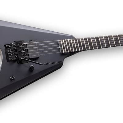 ESP LTD Arrow Black Metal Black Satin BLKS Electric Guitar B-Stock BKM image 3