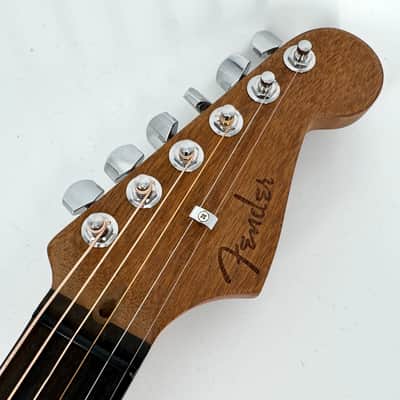 2021 Fender American Acoustasonic Jazzmaster - Arctic White image 5