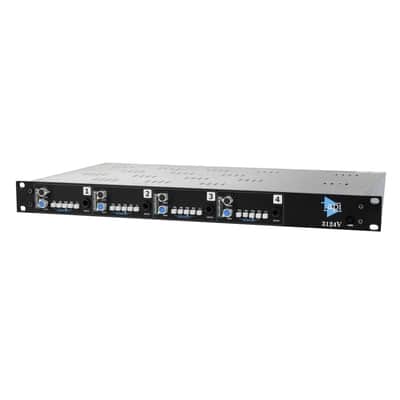 API 3124V 4-Channel Microphone/Line Preamp #1285-21 (Used) | Reverb