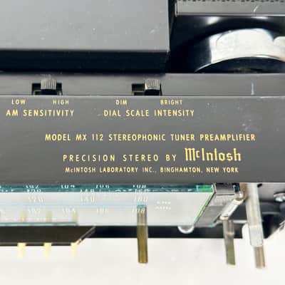 McIntosh MX112 Stereo Tuner Preamplifier image 6