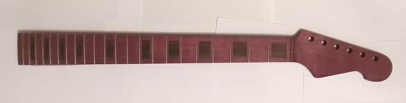 Solid Purpleheart Strat Neck USA by SGW BGP ex warmoth ex usacg
