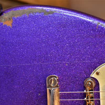 Fender Mustang American Relic Custom  2013 Purple Sparkle HH image 16