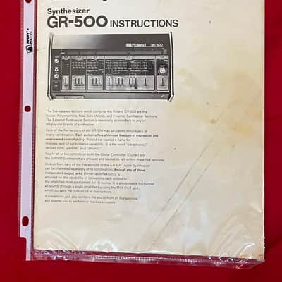 Roland GR-500 1970’s image 10