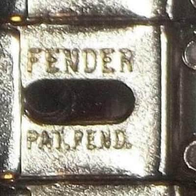 Fender® Pure Vintage "PAT.PEND." Bridge Assembly~Chrome~USA~Boxed Kit~Brand New image 3