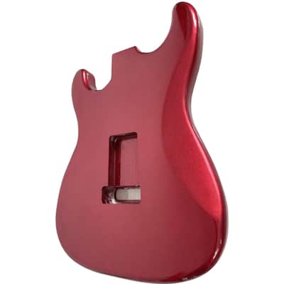 DIY ST Style Electric Guitar Body – Solid Alder Wood – Blue Nitro Finish – SSS Route image 2