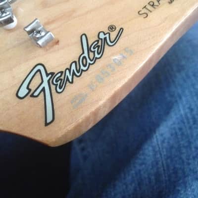 Fender Stratocaster 1984 Black mij Japan E series ST-362V texas special pickups image 8