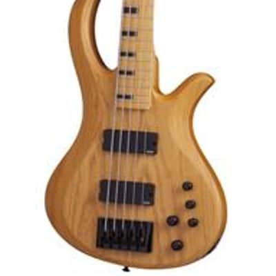 Schecter Riot 5 Session 5-String Bass Guitar Aged Natural Satin image 1