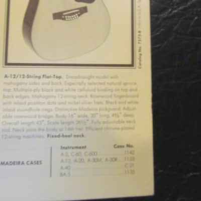Vintage Guild Guitar Price Lists Lot of 9 1969-1980 image 14