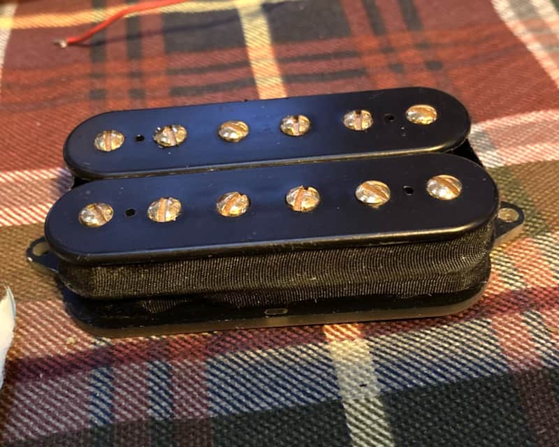 Gold Pole Ernie Ball Music Man Majesty Bridge Pickup~DiMarzio Sonic Ecstasy,49mm image 1