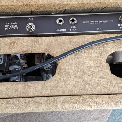 1963 Fender Tremolux - Blonde image 3