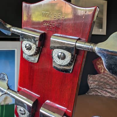 Gibson EB-4L Long Scale 1972 - 1979 - Cherry image 4