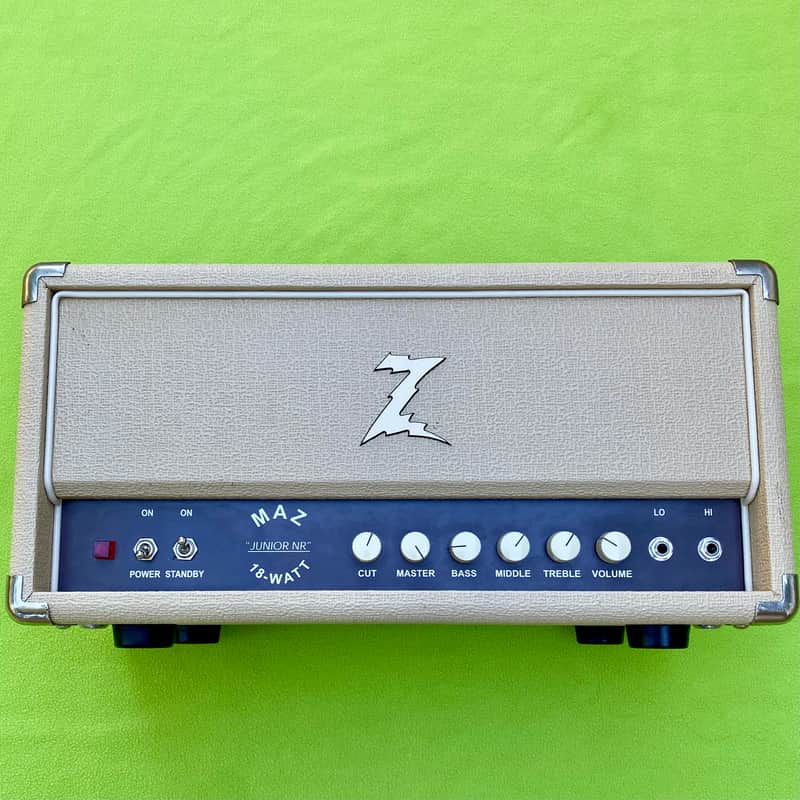 Dr. Z MAZ 18 Junior NR 18-Watt Guitar Amp Head 2009 Blonde Tolex Brown Faceplate image 1