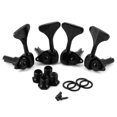 2R2L Bass Machine Head 1:20 Ratio Open Gear Tuners Tuning Key Pegs Replacement for Electric Jazz Guitar Bass or Precision Instruments image 1
