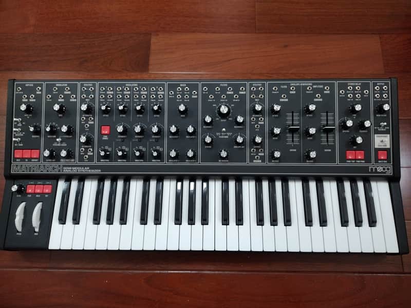 Moog Matriarch Dark 49-Key Semi-Modular Analog Synthesizer 2020 - Present - Black / Black Panel image 1
