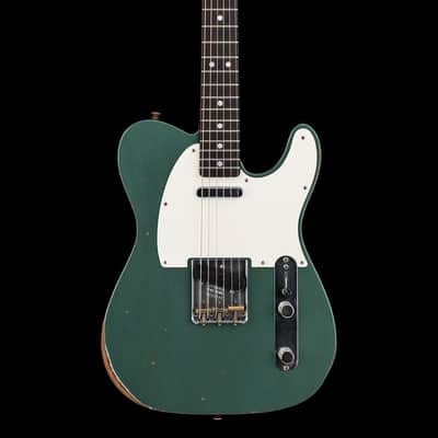 Fender Custom Shop Empire '67 Telecaster Relic - Aged Sherwood Green Metallic #51381 image 3