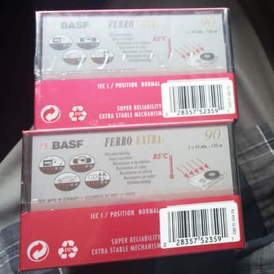 BASF BASF  FERRO EXTRA  10 Cassette Tapes 90 NEW SEALED image 4