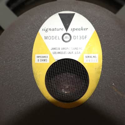 Vintage 1960s JBL D130 Alnico Magnet 15" 8ohm Speaker image 5