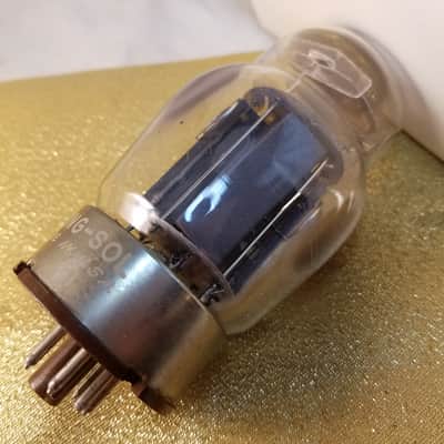 Tung-Sol 6550 Beam Power Pentode AT1000 TESTED Vacuum Tube RARE early smooth plate no-hole 3 getters premium 1963 image 10