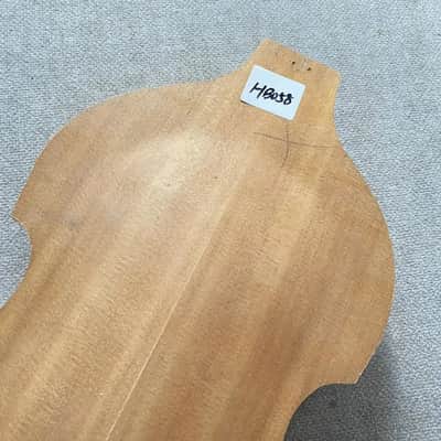 Unfinished Semi Hollow Violin Bass Body DIY Project image 2