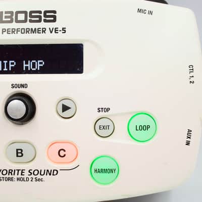 Boss VE-5-WH Vocal Performer White Vocal Effect Processor Z3C5861 image 4