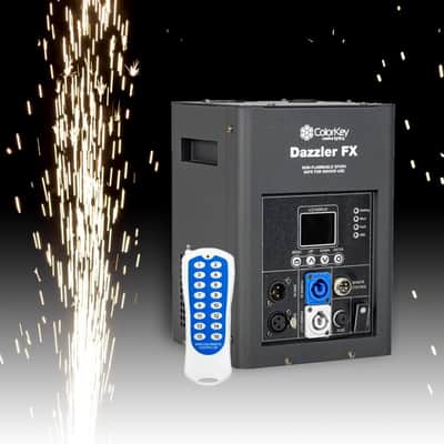 Colorkey Dazzler FX Cold Spark Machine (Black) image 9