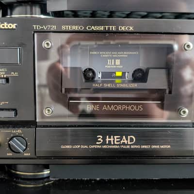 Victor TD-V721 (JVC TD-V1010) 3-Head Cassette Deck image 1