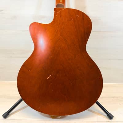 Godin 5th Avenue CW Kingpin II HB Cognac Burst Hollowbody Electric Guitar w/Gig Bag - Made in Canada image 12