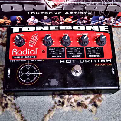 Radial Tonebone Hot British ディストーション Hot British - Radial Engineering
