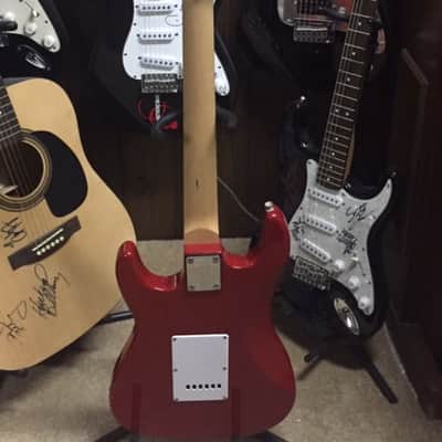 KORN Autographed Hand Signed Guitar, Original 5 members RARE image 3