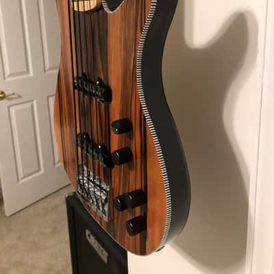 LKUSTOMS 5 string Jazz bass 2024 - Clear Lacquer image 3