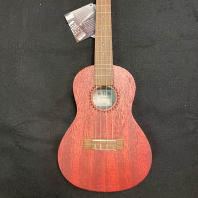 Kala Adobe Red Watercolor Meranti Concert Ukulele image 1