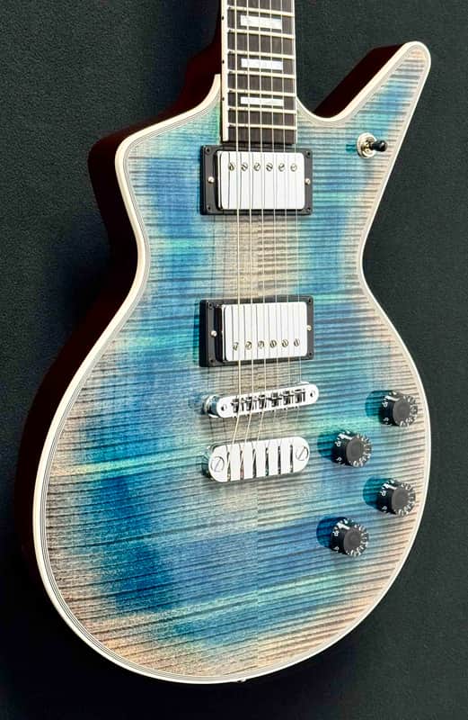 Dean - USA - Time Capsule Cadillac - Faded Denim - Dean USA DMT Pickups - Cadi Tail Piece - Nickel Hardware - OHSC - Call for Best Price !!! image 1