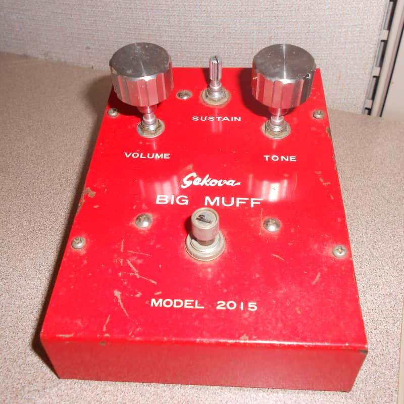RARE Vintage Early 1970s Sekova Shin-Ei model 2015 Big Muff | Reverb
