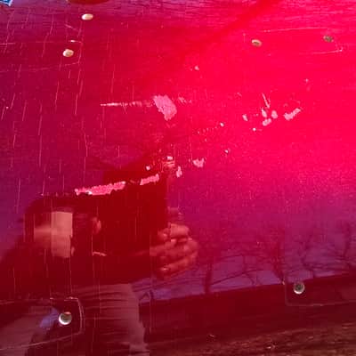 Tama Superstar 16 x 22" Bass drum shell 1980s - Cherry Wine image 3