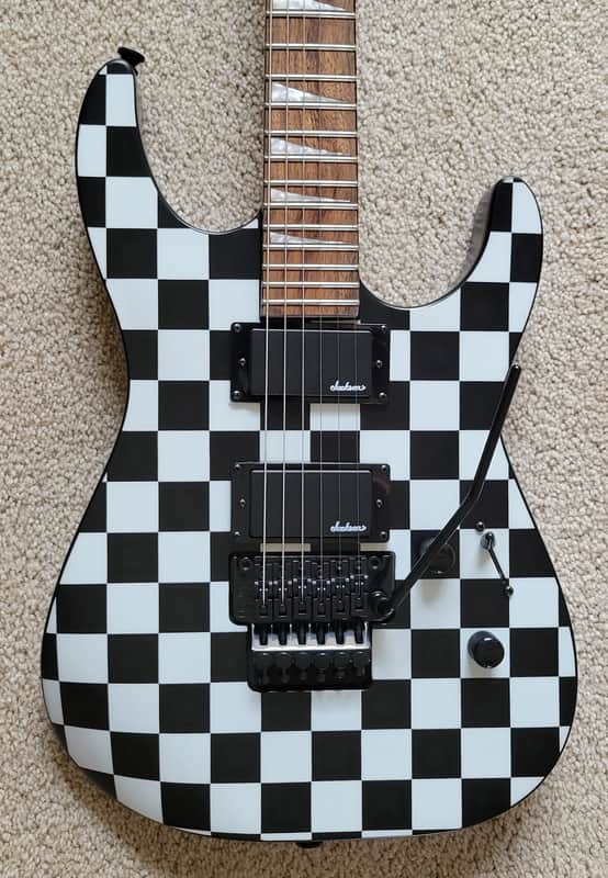 Jackson X Series Soloist SLX DX Electric Guitar, Checkered Past image 1