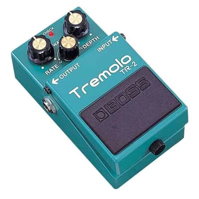 Boss TR-2 Tremolo Guitar Effects Pedal - Green image 2