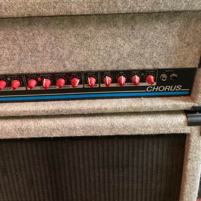 Fender M80 Chorus Half Stack 1980s-1990s Gray image 5