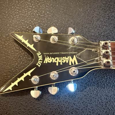 Washburn Dime 333 Blackjack 1995 - Gloss black image 10