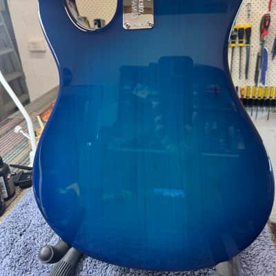 Ernie Ball Music Man Steve Morse 2005 - Translucent Blue image 3