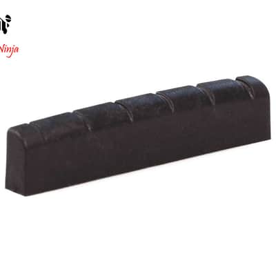 Tone Ninja USA Made Slotted Nut for Gibson Black TN-NUT-004-B1 image 1