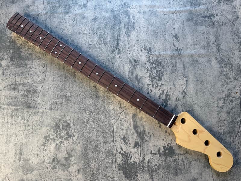 BMC Bass Guitar Neck Precision Bass® 21 Fret Canadian Maple/Rosewood Natural Satin Finish image 1