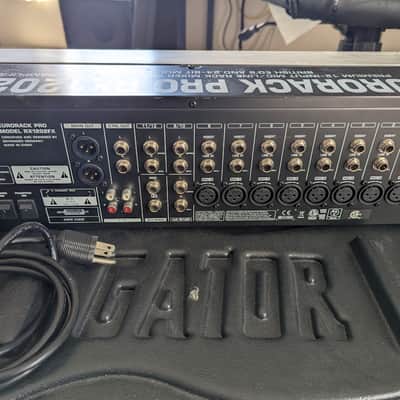 Behringer Eurorack Pro RX1202FX 12-Input Rack Mixer with Effects 2010s - Standard image 2