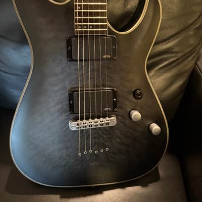 Schecter C-1 Platinum with Ebony Fretboard 2016 - 2020 - Satin Black - Made In Korea image 17